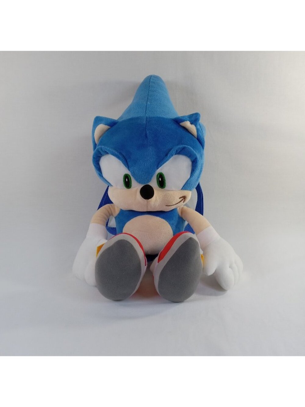 Sonic the Hedgehog Plush Backpack 22" Stuffed Animal Toy Bag Sega Kids NWOT